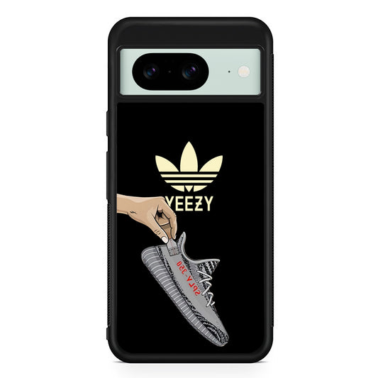Adidas Yeezy Grey Shoes Google Pixel 8 Case | Durable Protective Cover for Google Pixel 8