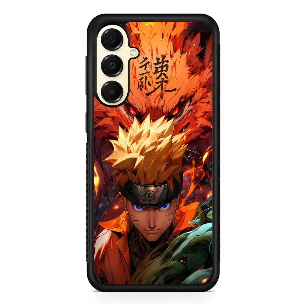 Naruto Uzumaki Rage of the Nine Tails Samsung Galaxy A16 Case | Slim Rubber Samsung Galaxy A16 Case