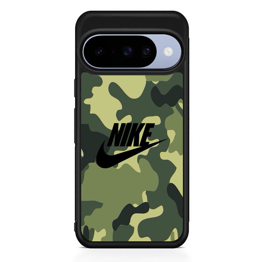 Nike Camo Fighter Google Pixel 10 Case | Google Pixel 10 Rubber Protective Case