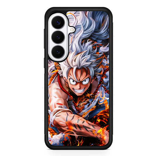 One Piece Luffy Gear 5 Samsung Galaxy S26 Plus Case | Slim Protective Cover for Samsung Galaxy S26 Plus