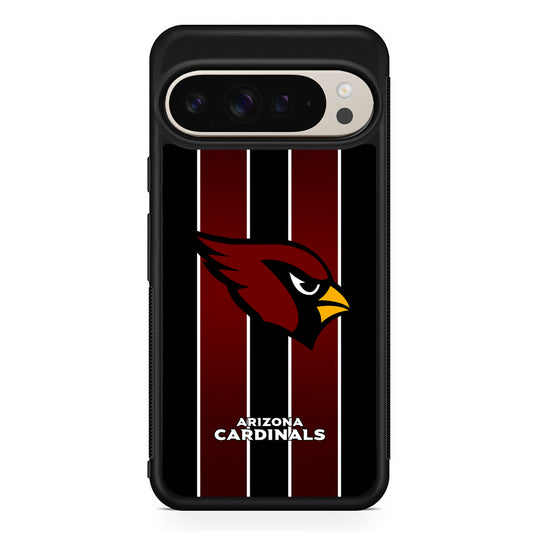 NFL Arizona Cardinals Strike Line Google Pixel 9 Pro Case | Slim Protective Cover