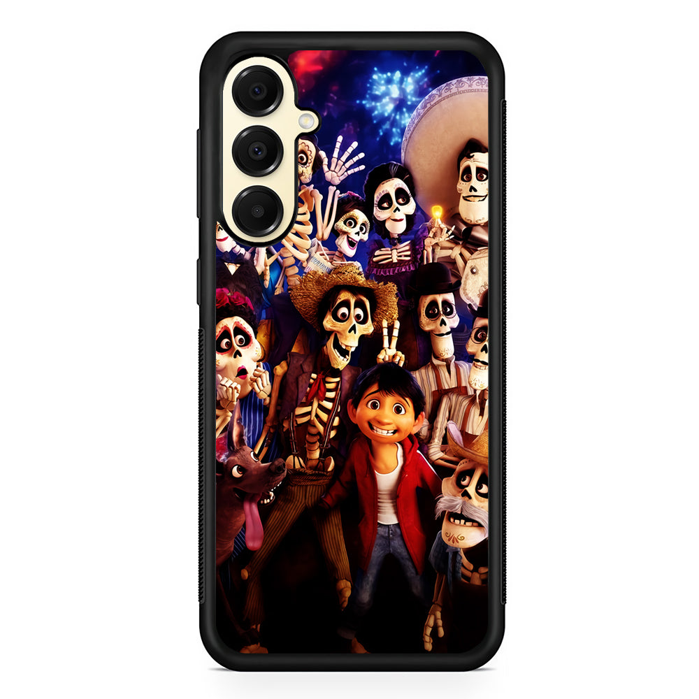 Coco Poster Family Samsung Galaxy A16 Case | Slim Rubber Samsung Galaxy A16 Case