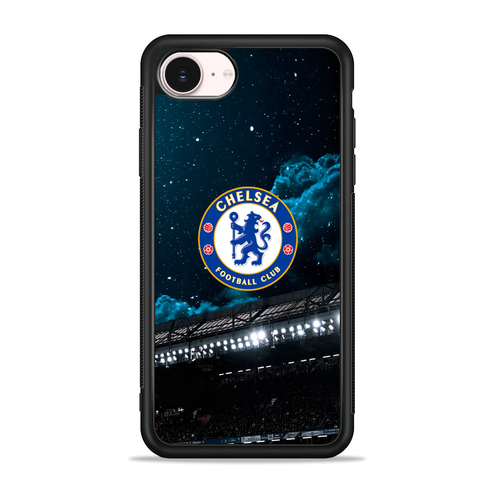 Chelsea Home Stamford Bridge iPhone 17e Case - Silicone Case