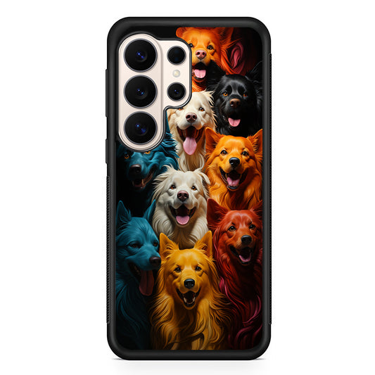 Collection of Colorful Dogs Samsung Galaxy S26 Ultra Case | Slim Protective Case for Samsung Galaxy S26 Ultra