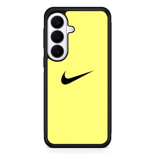 Nike Simple Cream Samsung Galaxy S26 Plus Case | Stylish Protective Cover for Samsung Galaxy S26 Plus