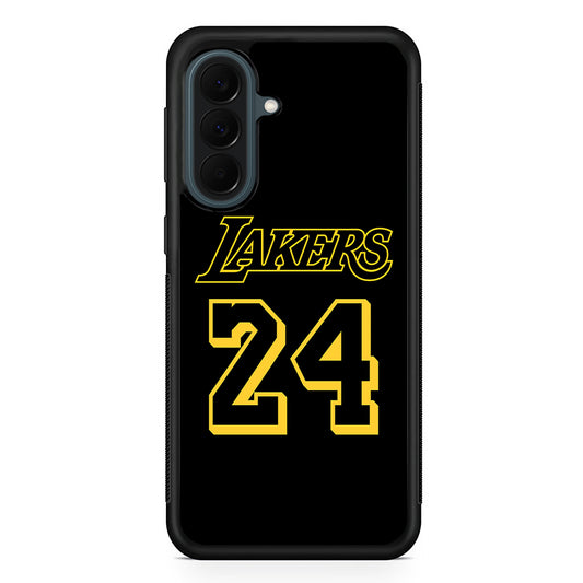 Kobe Bryant Lakers 24 Samsung Galaxy A37 Case | Samsung Galaxy A37 Rubber Phone Case