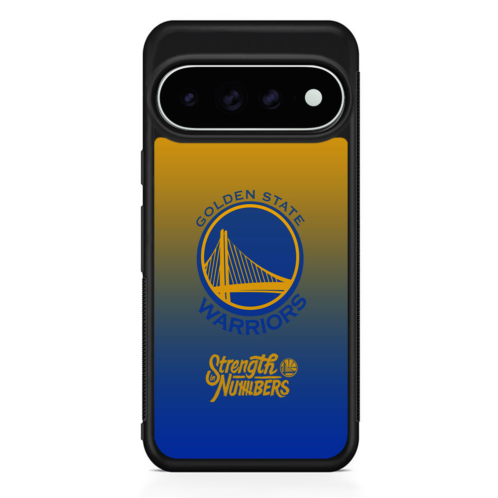 NBA Golden State Warriors Gradient Google Pixel 11 Pro XL Case - Custom Design Protective Case