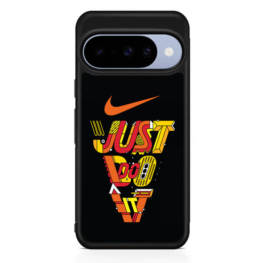 Nike Just Do It Sport Pattern Google Pixel 10 Case | Google Pixel 10 Rubber Protective Case