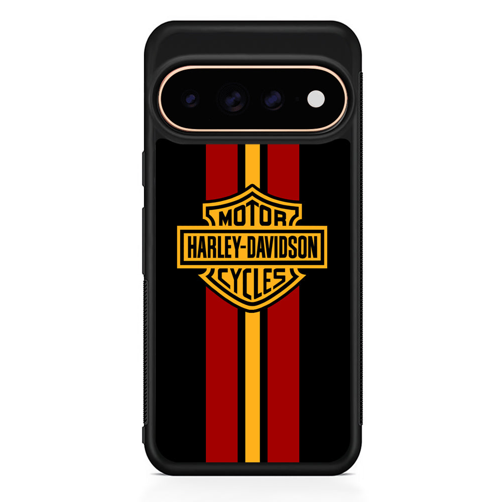 Harley Davidson Red Stripe Emblem Google Pixel 11 Pro Case - Stylish Protective Phone Case