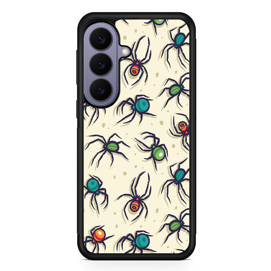 Colorful Spider Collection Samsung Galaxy S26 Case | Durable Rubber Case for Samsung Galaxy S26