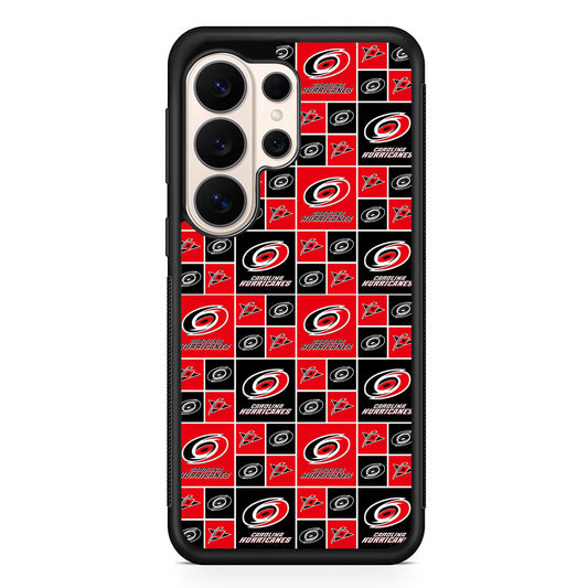 NHL Carolina Hurricanes Pattern Samsung Galaxy S26 Ultra Case | Slim Protective Case for Samsung Galaxy S26 Ultra