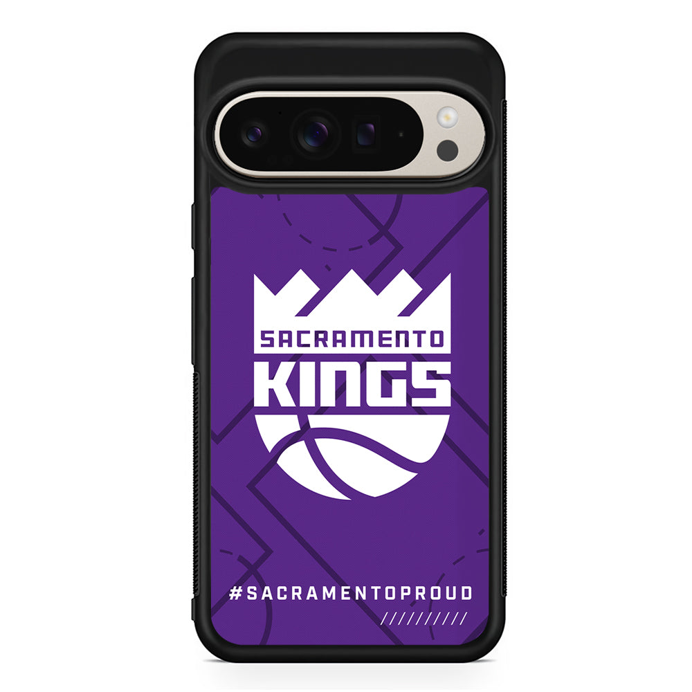 NBA Sacramento Kings Proud Google Pixel 9 Pro Case | Slim Protective Cover