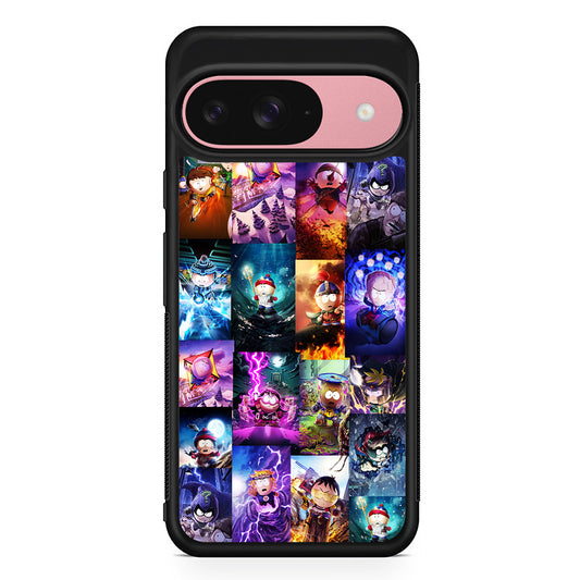 South Park Hero Mode Google Pixel 9 Case | Google Pixel 9 Protective Rubber Case