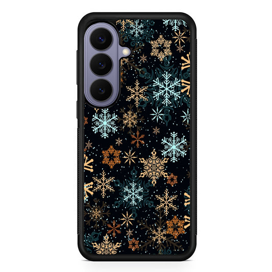 Snowflakes Winter Samsung Galaxy S26 Case | Durable Rubber Case for Samsung Galaxy S26