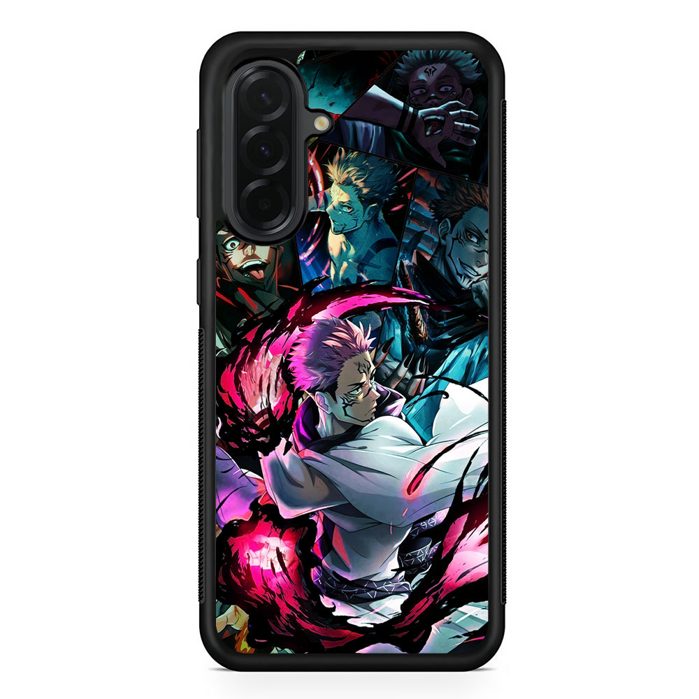 Jujutsu Kaisen Sukuna Aesthetic Samsung Galaxy A36 Case | Protective Rubber Cover
