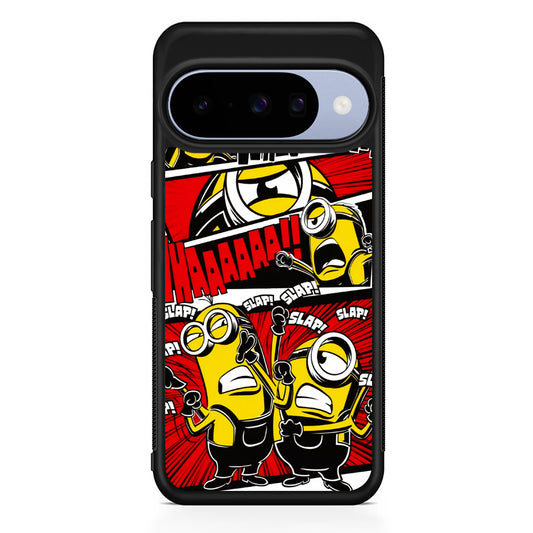 Minions Act Like In The Comic Google Pixel 10 Case | Google Pixel 10 Rubber Protective Case