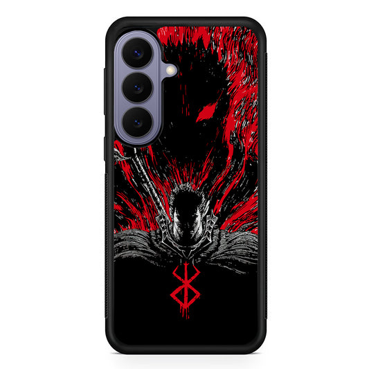 Guts Berserk The Black Swordsman Samsung Galaxy S26 Case | Durable Rubber Case for Samsung Galaxy S26