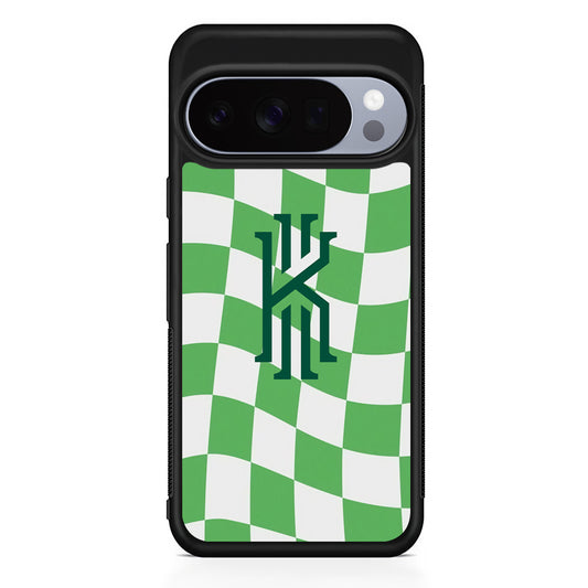 Kyrie Irving Green Flag Google Pixel 10 Pro Case | Slim Google Pixel 10 Pro Rubber Case