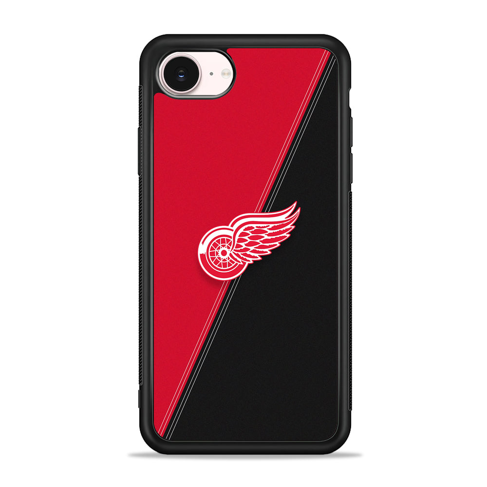 NHL Detroit Red Wings Logo iPhone 17e Case - Silicone Case