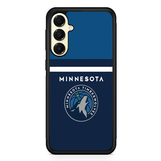 NBA Minnesota Timberwolves Jersey Samsung Galaxy A16 Case | Slim Rubber Samsung Galaxy A16 Case