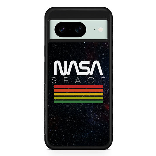 Nasa Space Strpe Colour Google Pixel 8 Case | Durable Protective Cover for Google Pixel 8