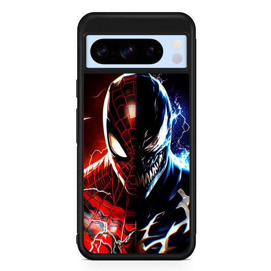 Venom X Spiderman Character Google Pixel 8 Pro Case | Slim Rubber Case for Google Pixel 8 Pro