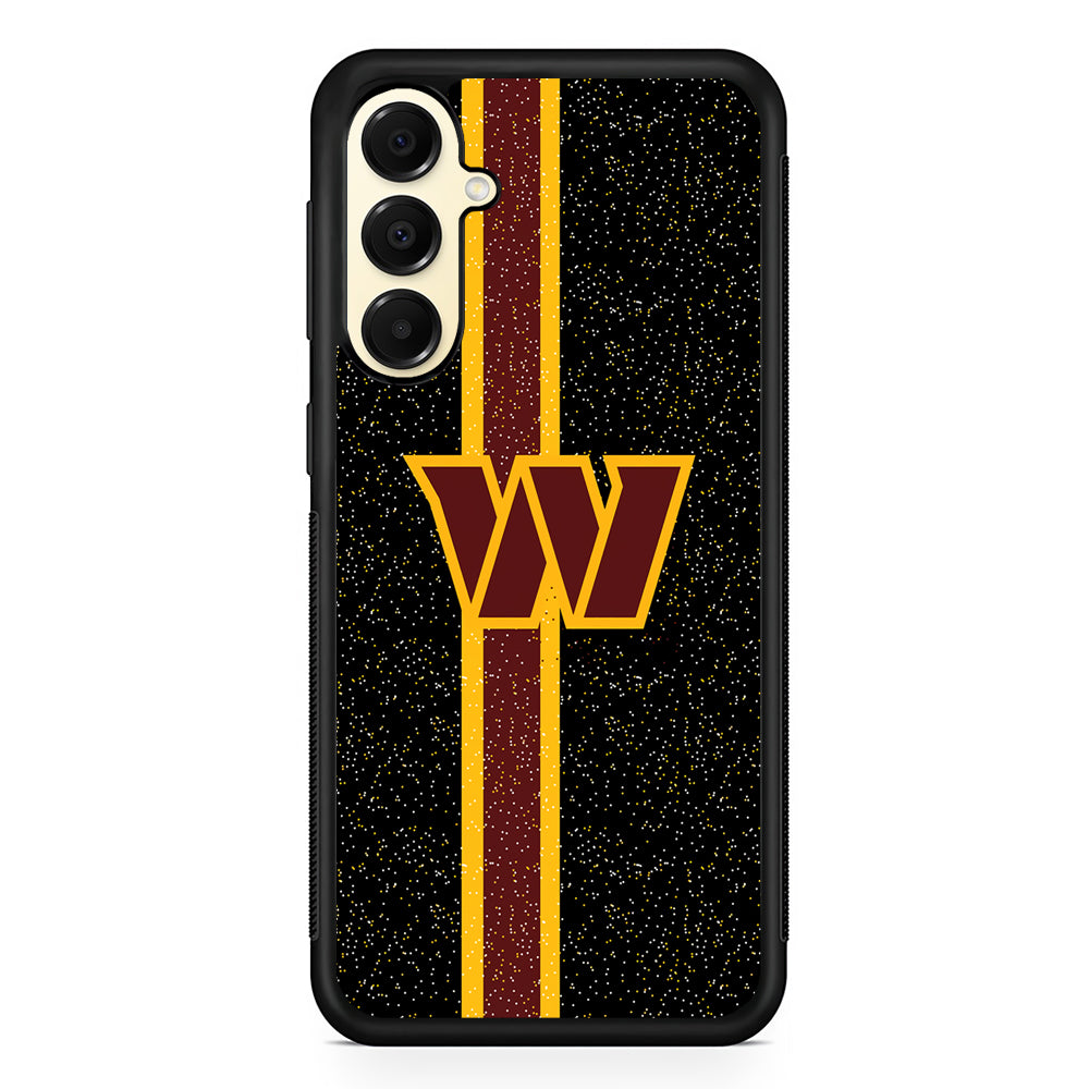 NFL Washington Commanders Freckles Samsung Galaxy A16 Case | Slim Rubber Samsung Galaxy A16 Case