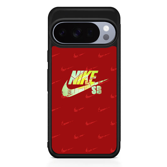 Nike SB Silhouette of Player Google Pixel 10 Pro Case | Protective Google Pixel 10 Pro Cover