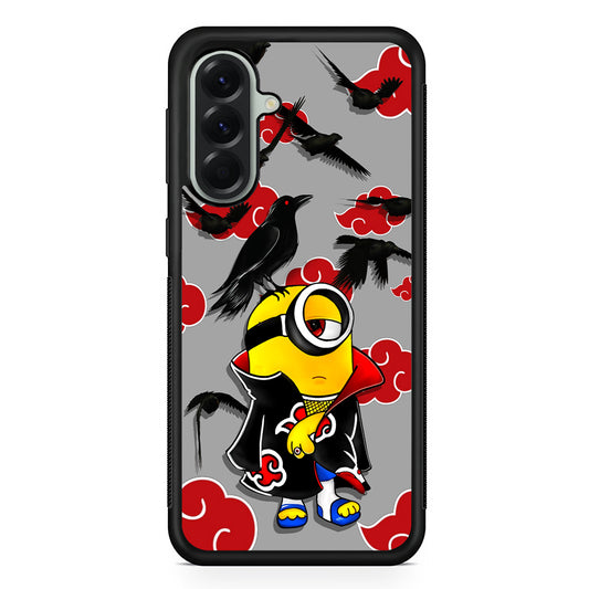 Minions Itachi Mode On Samsung Galaxy A56 Case | Samsung Galaxy A56 Protective Rubber Case