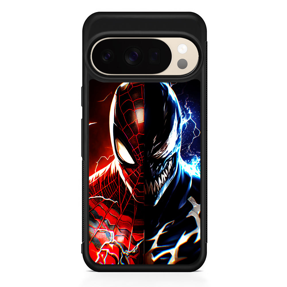 Venom X Spiderman Character Google Pixel 10 Pro XL Case | Slim Google Pixel 10 Pro XL Protective Case