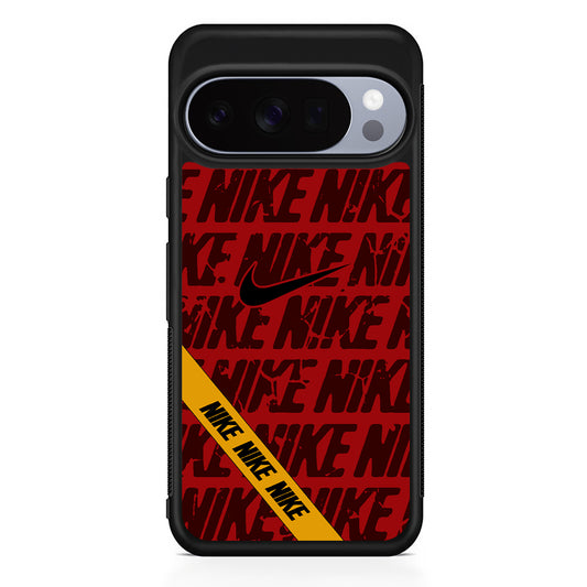 Nike Red From Lightning Google Pixel 10 Pro Case | Protective Google Pixel 10 Pro Cover