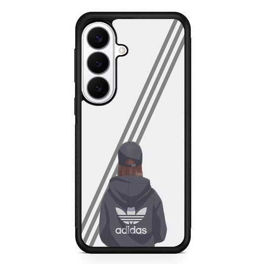 Adidas Girl Hype Stripe Samsung Galaxy S26 Plus Case | Lightweight Protective Cover for Galaxy S26 Plus