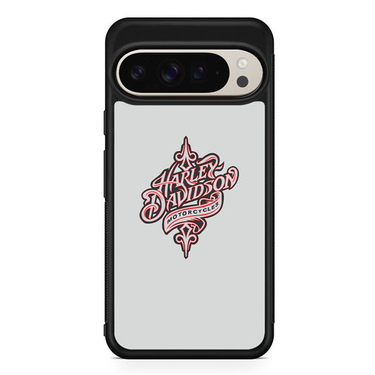 Harley Davidson Soft Grey Google Pixel 9 Pro Case | Slim Protective Cover