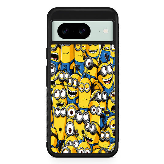 Despicable Me Army of Minions Google Pixel 8 Case | Durable Protective Cover for Google Pixel 8