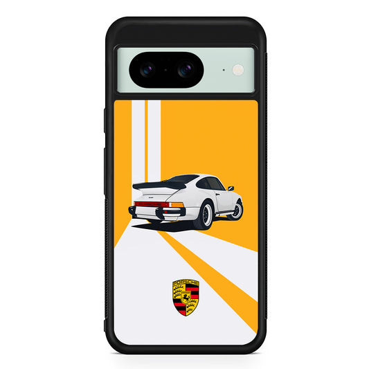 Porsche 911 Turbo Google Pixel 8 Case | Slim Rubber Case for Google Pixel 8