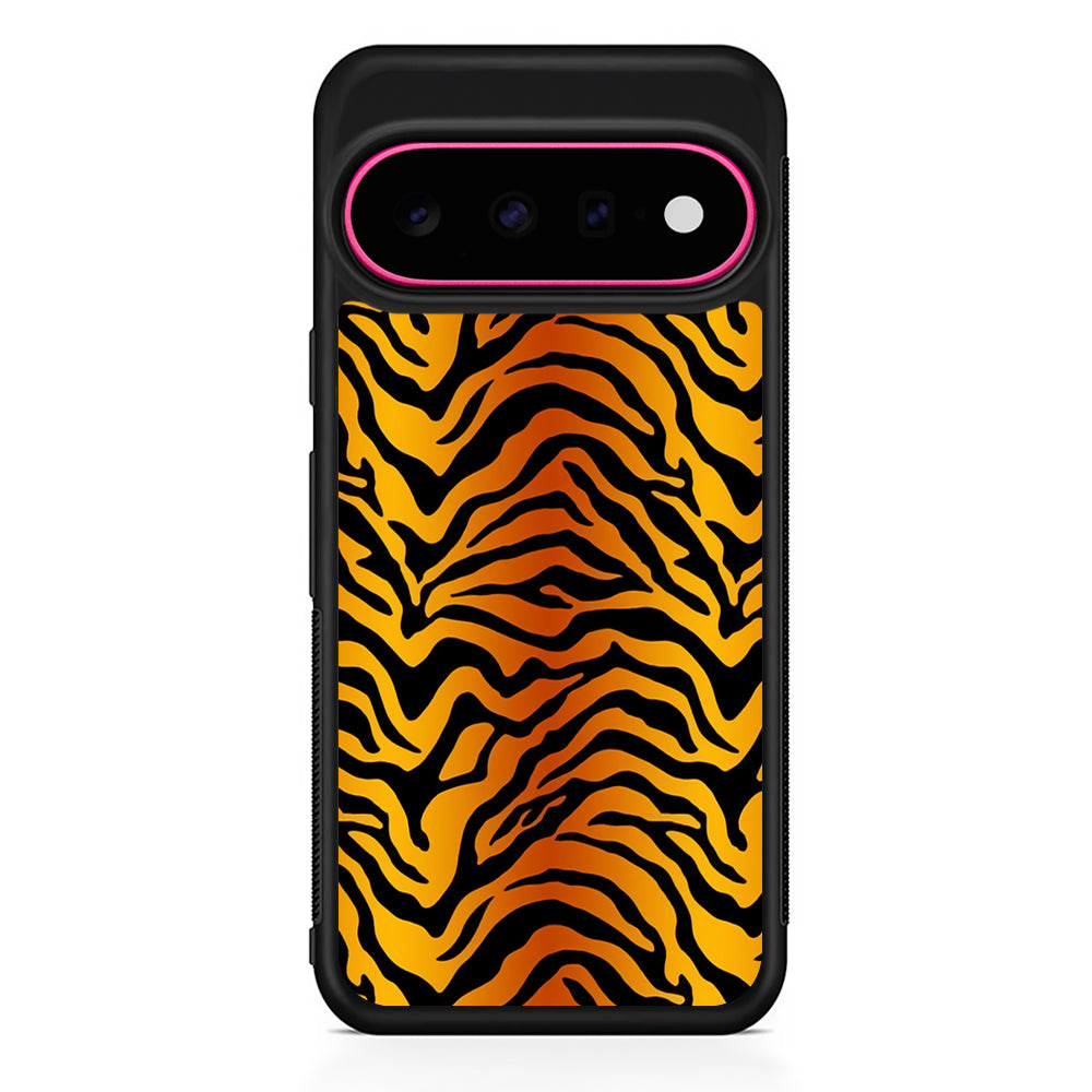 Tiger Stripe Skin Pattern Google Pixel 11 Case | Slim Shockproof Cover