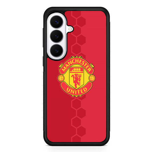 Manchester United Red Emblem Samsung Galaxy S26 Plus Case | Slim Protective Cover for Samsung Galaxy S26 Plus
