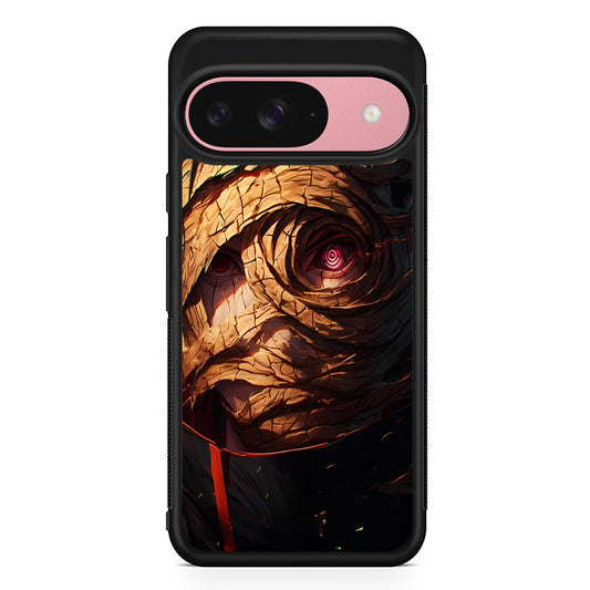 Uchiha Obito Naruto Anime Google Pixel 9 Case | Google Pixel 9 Protective Rubber Case