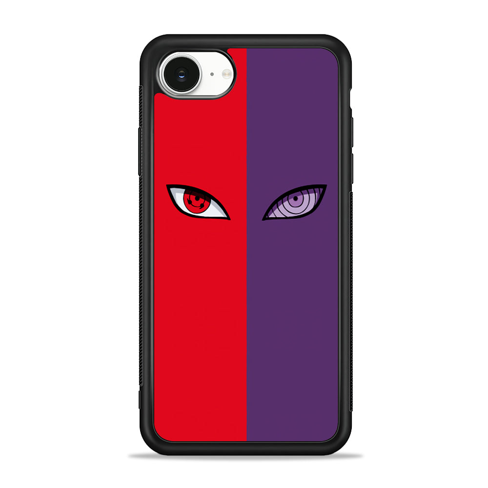 Naruto Sharingan and Rinnegan iPhone 16e Case | Protective Phone Cover