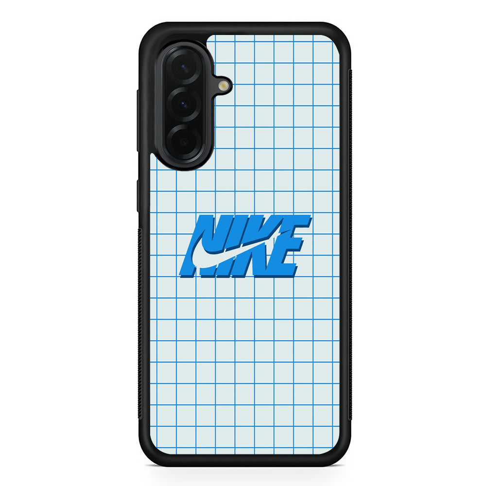Nike Blue Square Spot Samsung Galaxy A36 Case | Durable Samsung Galaxy A36 Cover