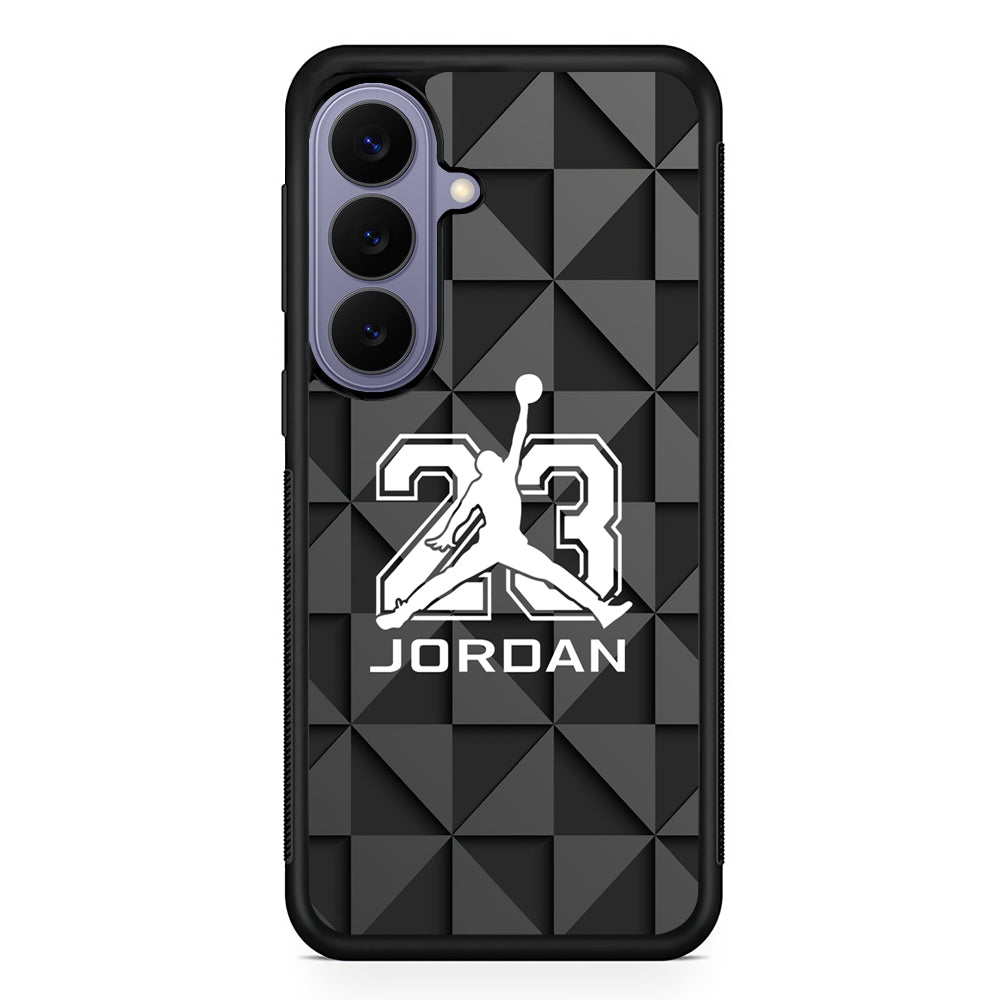 Air Jordan Triangle Shape Aesthetic Samsung Galaxy S26 Case | Slim Protective Rubber Case for Samsung S26