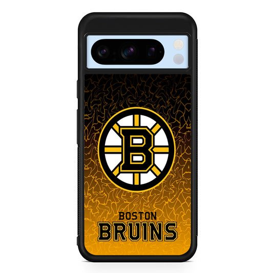 NHL Boston Bruins Team Google Pixel 8 Pro Case | Slim Rubber Case for Google Pixel 8 Pro