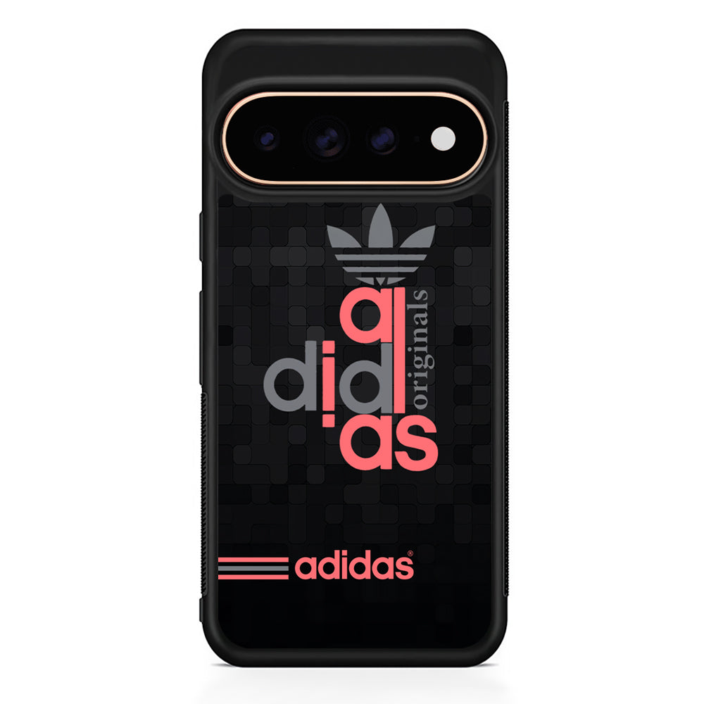 Adidas Original All Black Google Pixel 11 Pro Case - Stylish Protective Phone Case