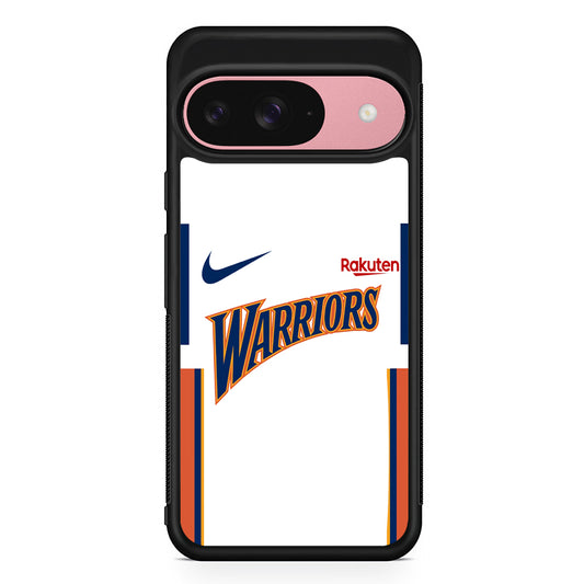 Nike NBA Warriors Jersey Google Pixel 9 Case | Durable Google Pixel 9 Cover