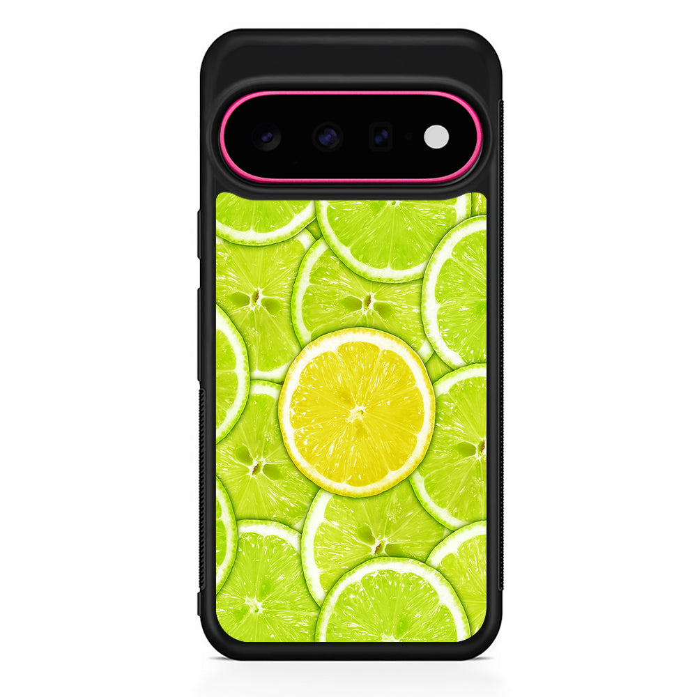 Lime Slice Citrus Fruit Google Pixel 11 Case | Slim Shockproof Cover