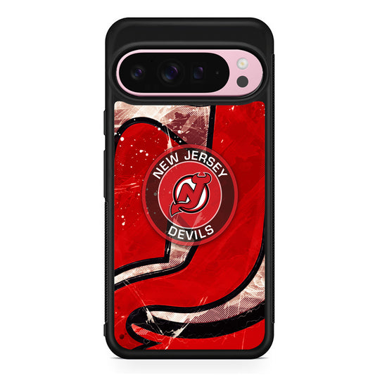 NHL New Jersey Devils The Red Google Pixel 9 Pro XL Case | Protective Cover