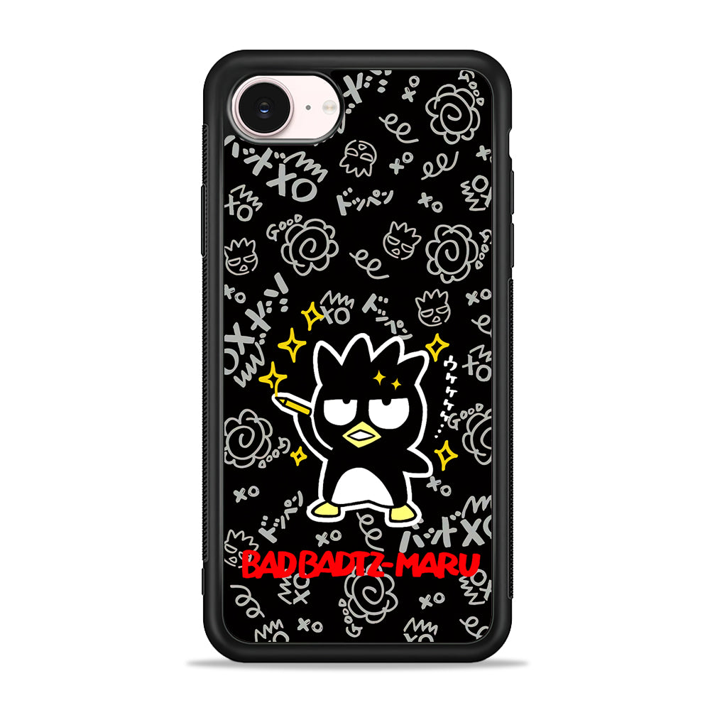 Badtz Maru Sanrio Black iPhone 17e Case - Silicone Case