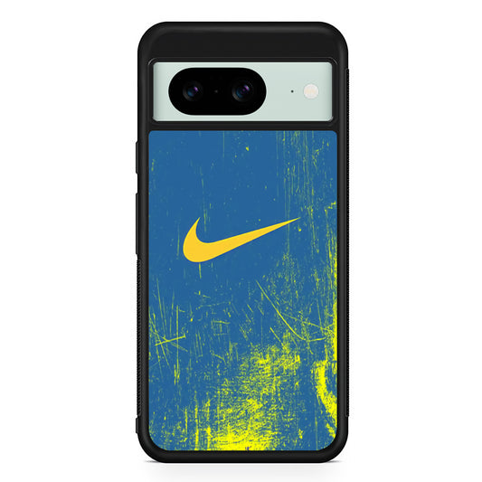 Nike Spark Green Google Pixel 8 Case | Slim Rubber Case for Google Pixel 8