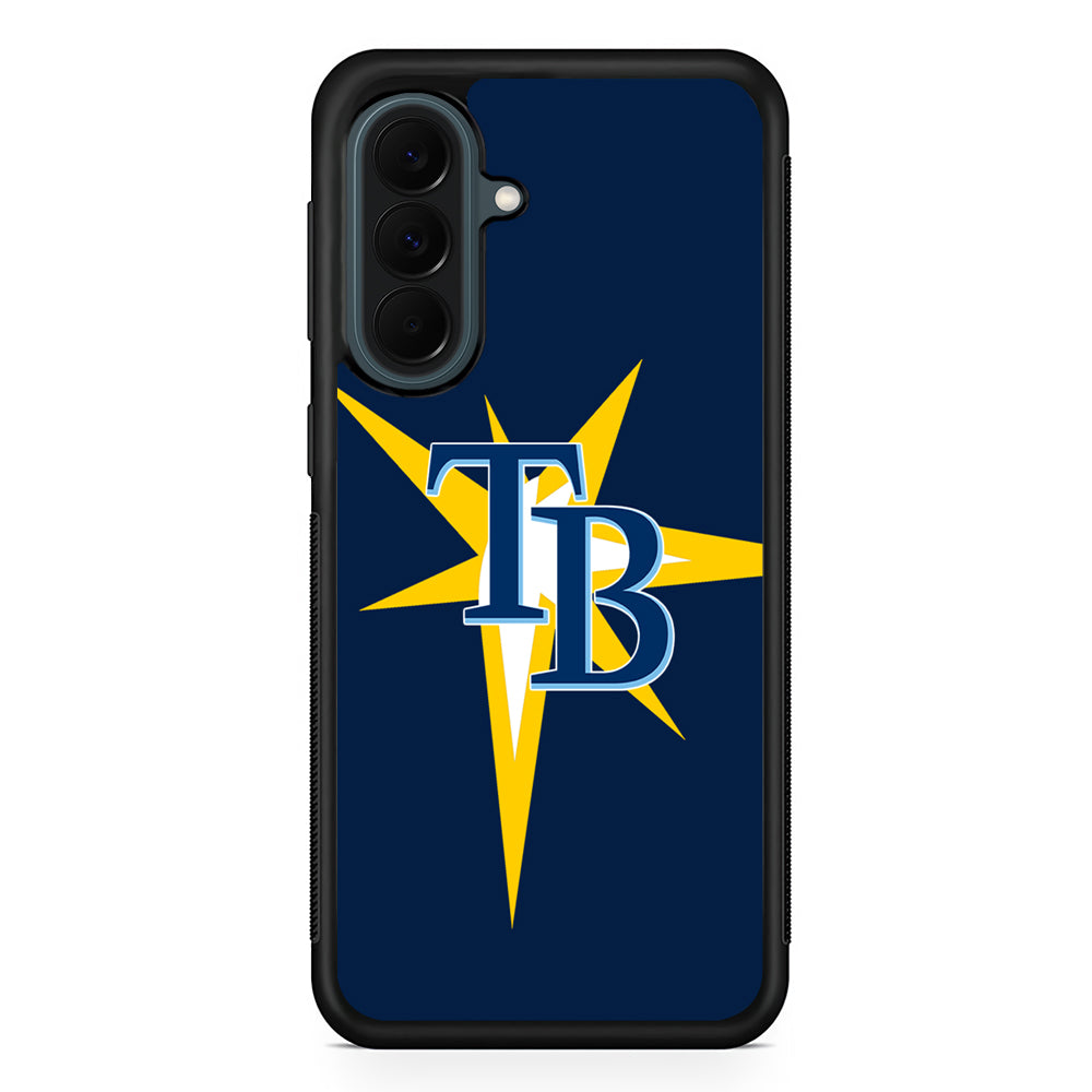 MLB Tampa Bay Rays Team Samsung Galaxy A37 Case | Samsung Galaxy A37 Rubber Phone Case