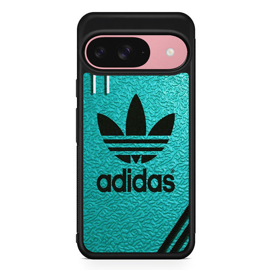 Adidas Blue Abstract Strap Google Pixel 9 Case | Google Pixel 9 Protective Rubber Case